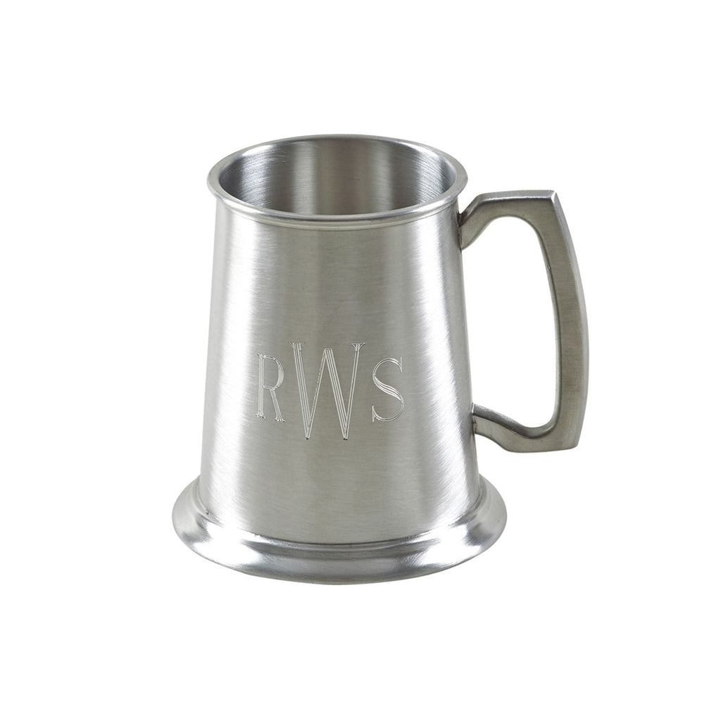 Pewter Tankard with Satin Matte Finish