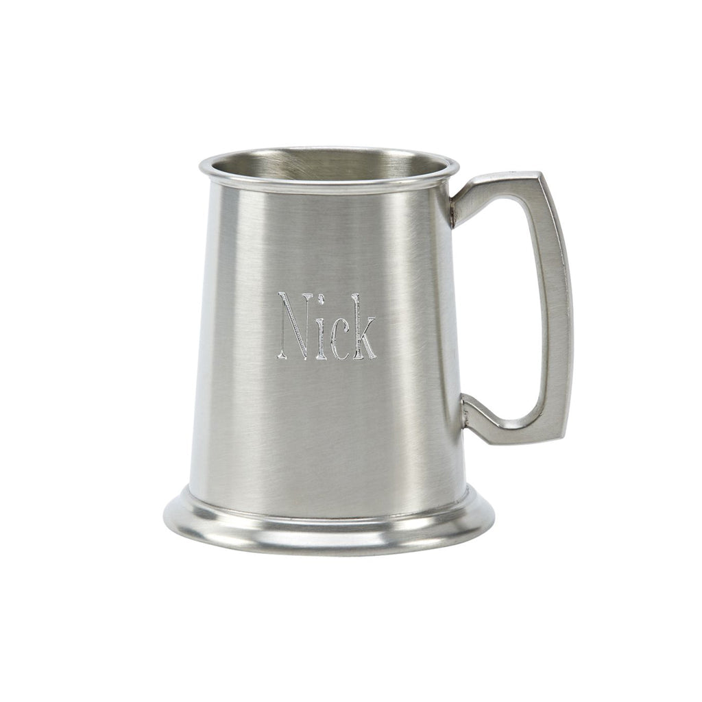 Pewter Tankard with Satin Matte Finish