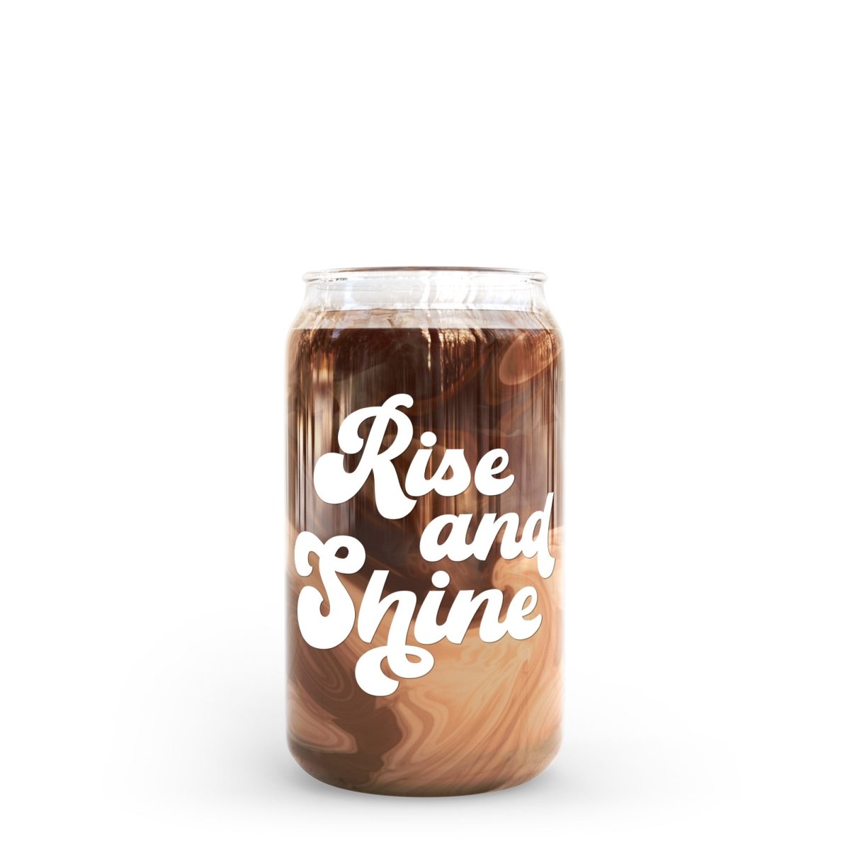 16 oz Beer Can Glass | Rise and Shine