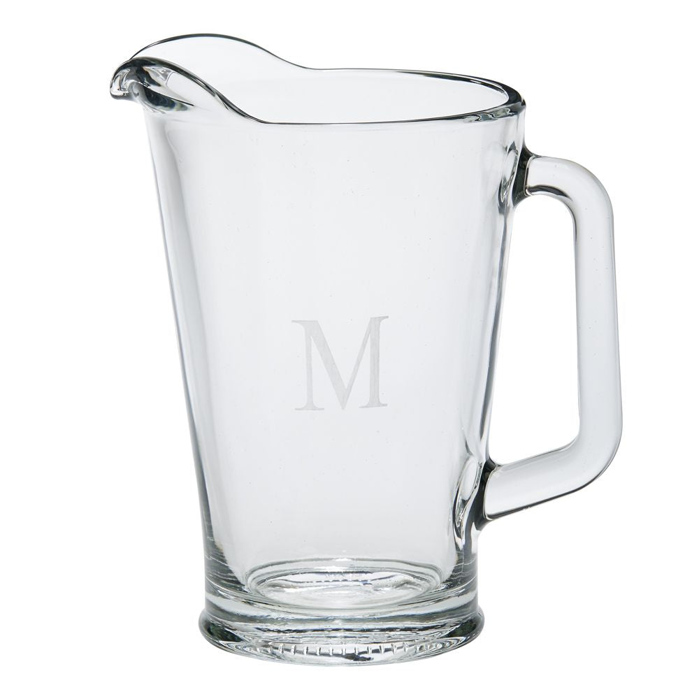 6 Glass Beverage Pitchers - 60 Oz