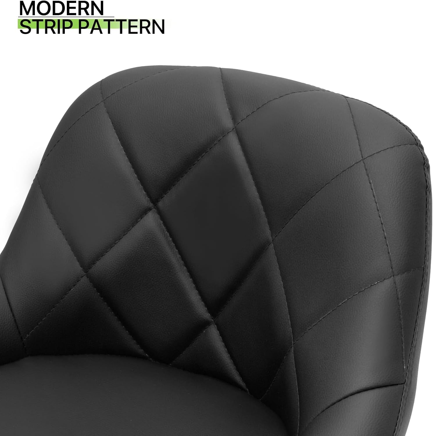 Bar Stools Set of 2, Adjustable Counter Height Swivel Barstools Modern