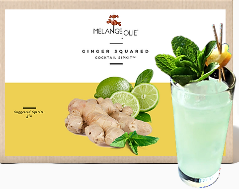 Mélange Jolie Ginger Squared Cocktail SipKit™ (Case of Six)