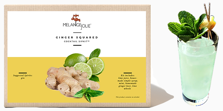 Mélange Jolie Ginger Squared Cocktail SipKit™ (Case of Six)