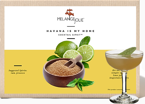 Mélange Jolie Havana is My Home Cocktail SipKit™