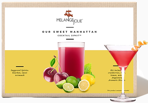 Mélange Jolie Our Sweet Manhattan Cocktail SipKit™ (Case of Six)