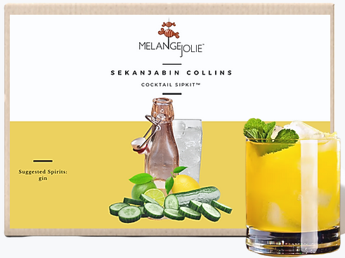 Mélange Jolie Sekanjabin Collins Cocktail SipKit™