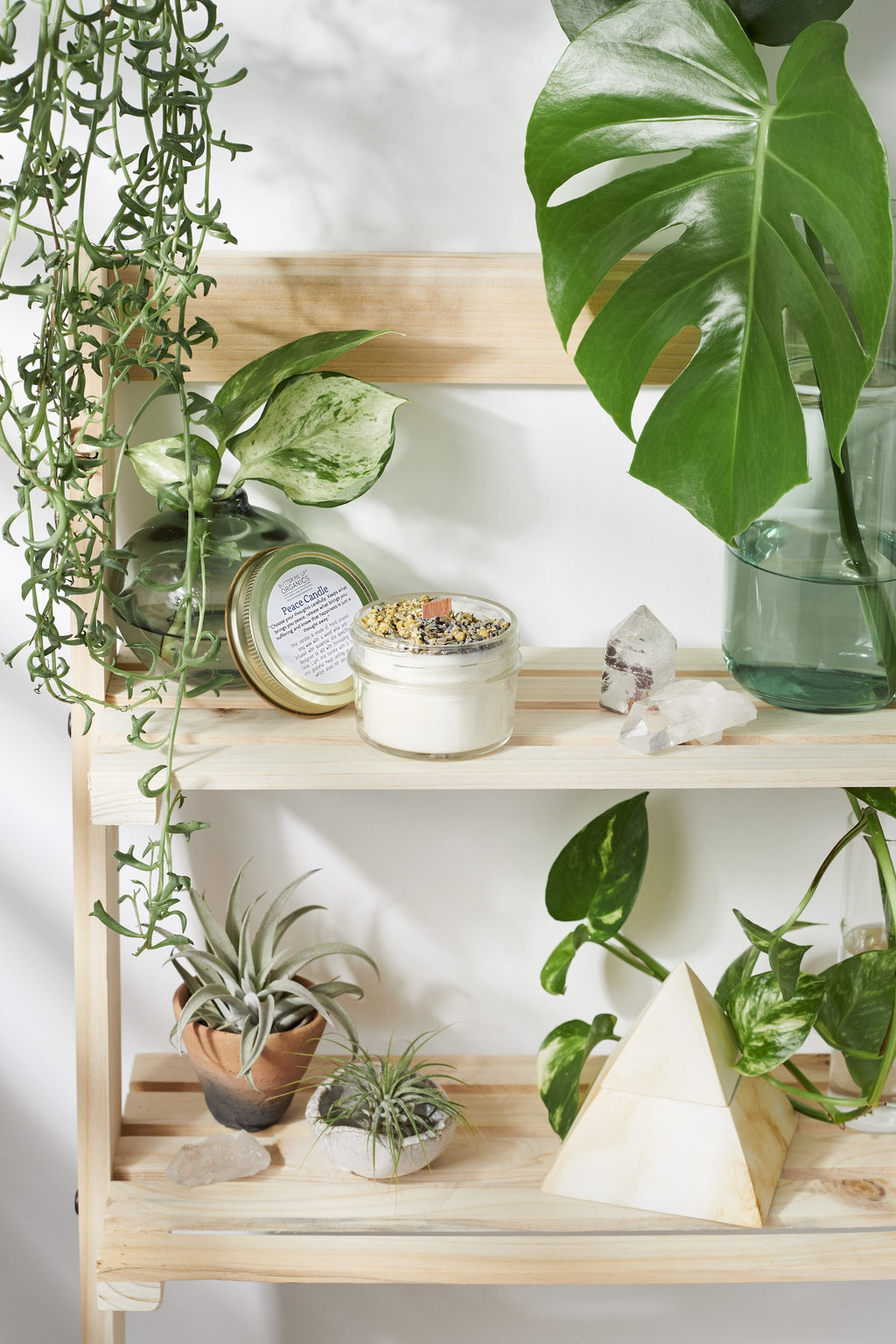 Peace Candle / Serenity Candle / Intention Candle / Ritual Candle / Cr