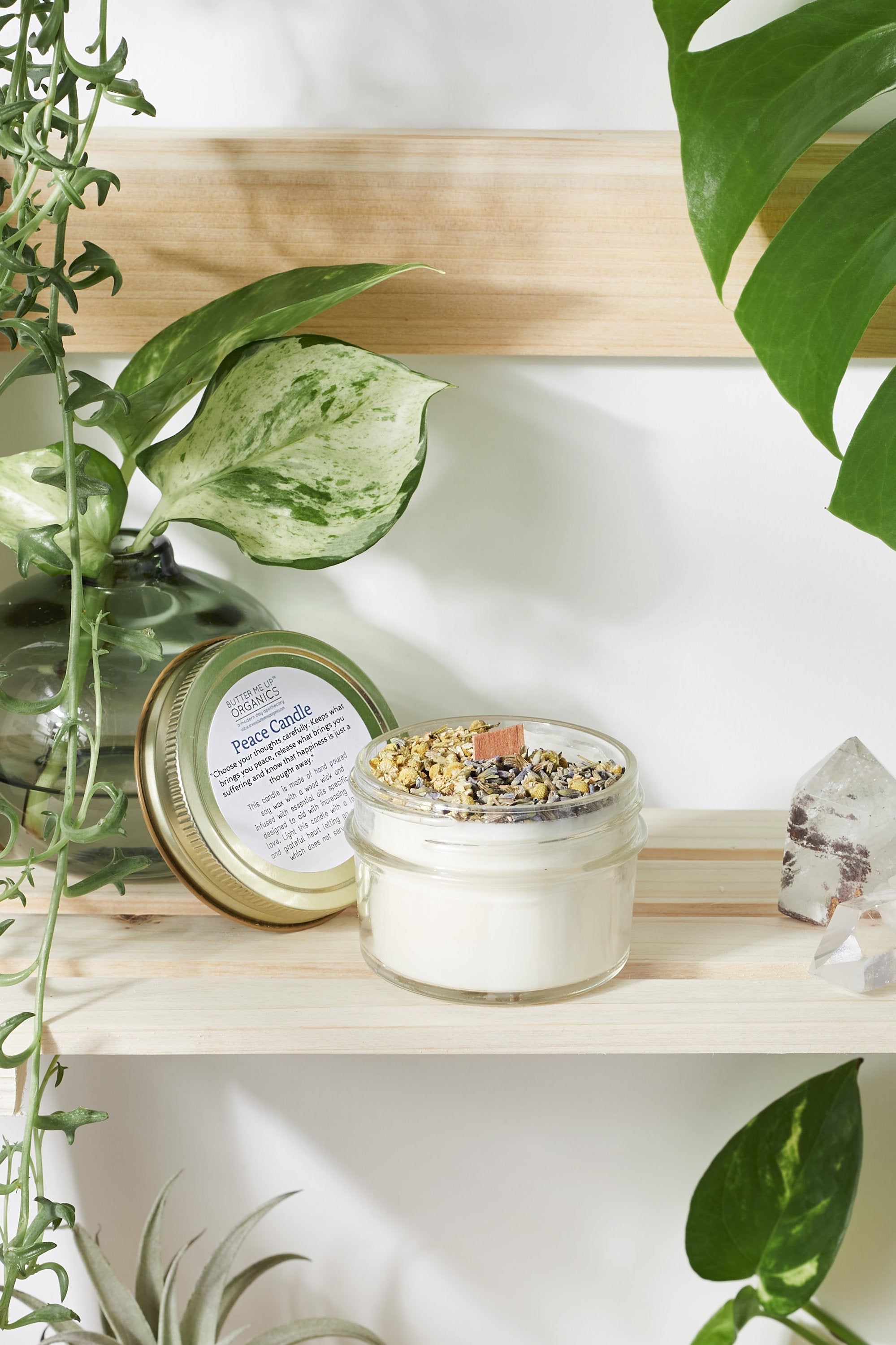 Peace Candle / Serenity Candle / Intention Candle / Ritual Candle / Cr