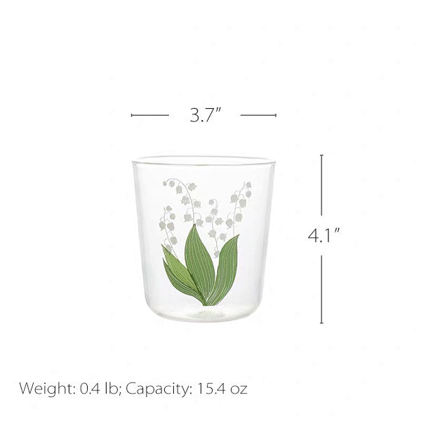 Floral Drinkware
