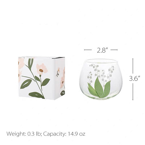 Floral Drinkware