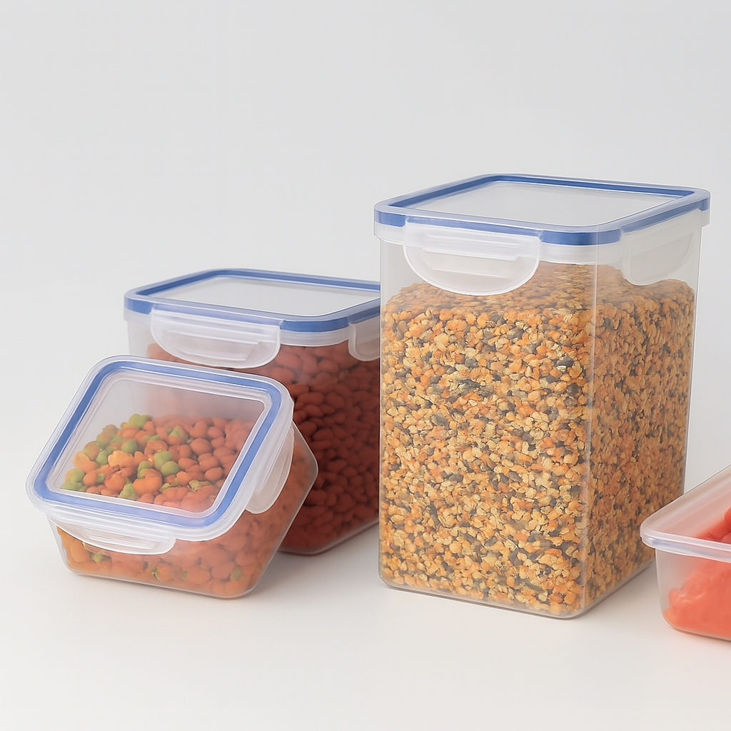 Classics Rectangular Plastic Airtight Food Storage Containers
