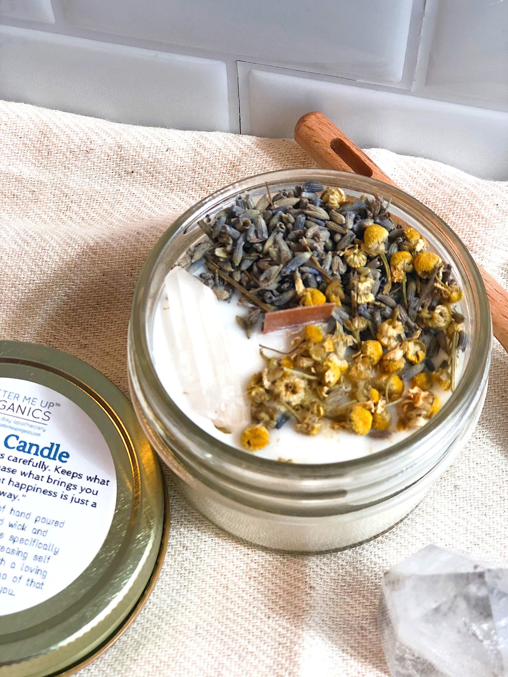 Peace Candle / Serenity Candle / Intention Candle / Ritual Candle / Cr