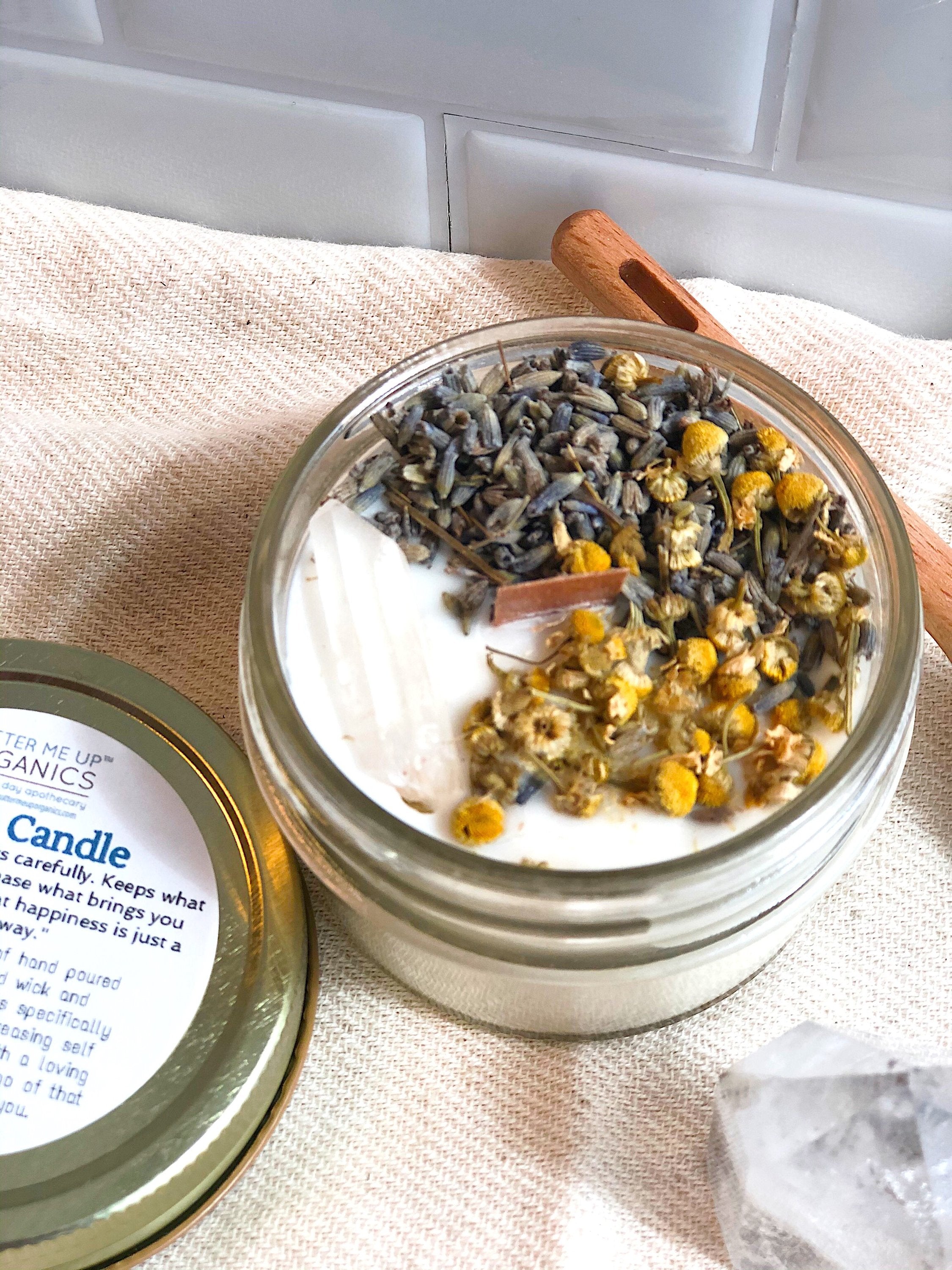 Peace Candle / Serenity Candle / Intention Candle / Ritual Candle / Cr