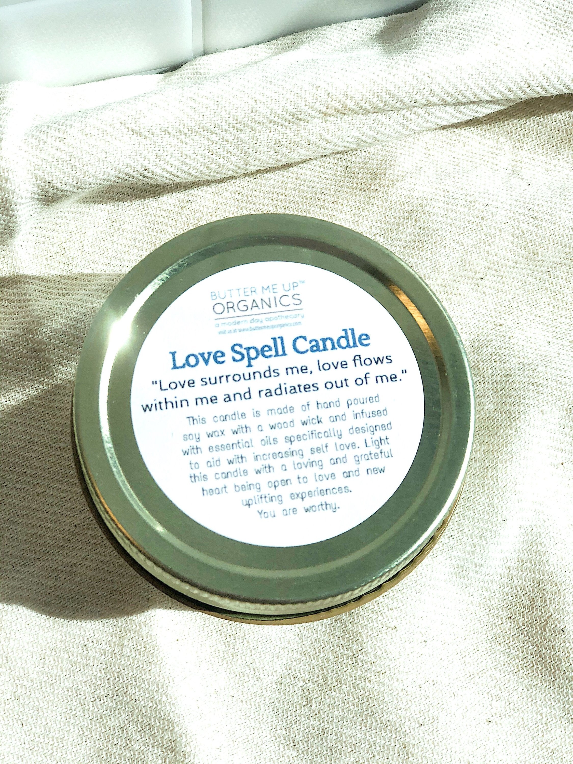 Love Spell / Intention Candle/ Ritual Candle / Love and Light / Rose Q